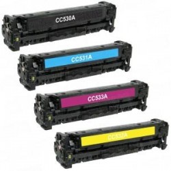 Black toner universal HP CC530A/CE410X/CF380A/X-4.4K