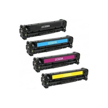 Black toner universal HP CC530A/CE410X/CF380A/X-4.4K