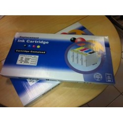 EPSON 10 Cartucce xl Compatibili T01811-1812-1813-1814 (4x NERE +6 COLORI)