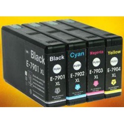 42ML Black Pigment WF4630,4640,5110,5190,5620,5690-2.6K79XL