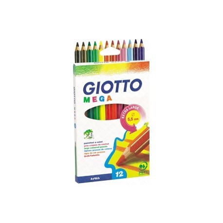 GIOTTO 12 PASTELLONI GIGANTI