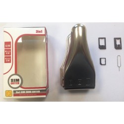 Sim Cutter 3 in 1 Per Sim Mini Micro Nano