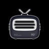 Mini altoparlante Bluetooth 4.2 vintage Blu