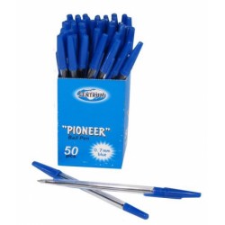 BALL PEN PIONEER BLUE INK 0.5MM