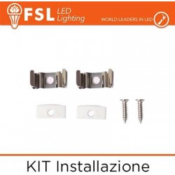 KIT Installazione per Profilo a U