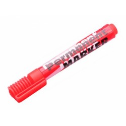 MARKER PERMANENT RED TONDA 1PZ