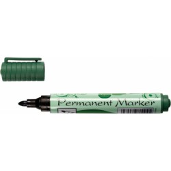 MARKER PERMANENT GREEN TONDA 1PZ