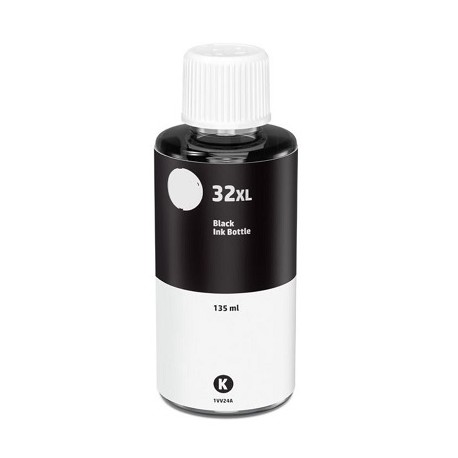 INCHIOSTRO NERO  135ML COMPATIBILE PER STAMPANTE HP ECOTANK SMART TANK